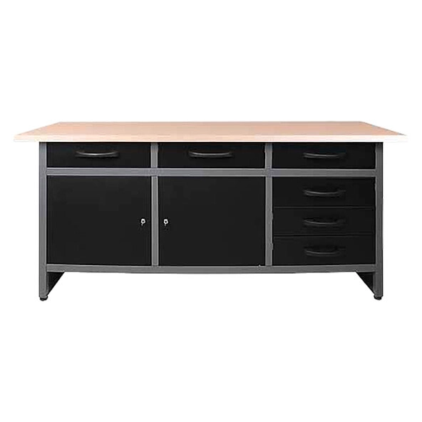 Werkbank Karsten, 2 Türen, 160x85cm