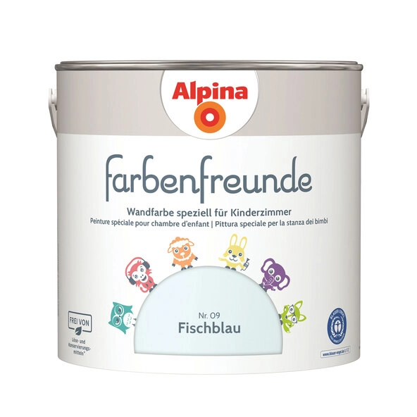 Farbenfreunde No. 9 Fischblau, 2,5l