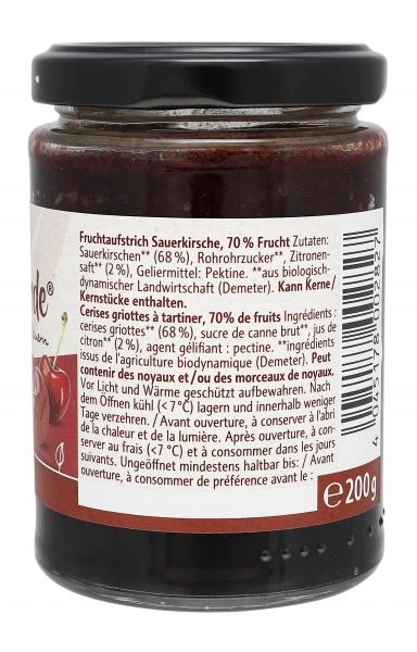 Campo Verde Demeter Fruchtaufstrich Sauerkirsche