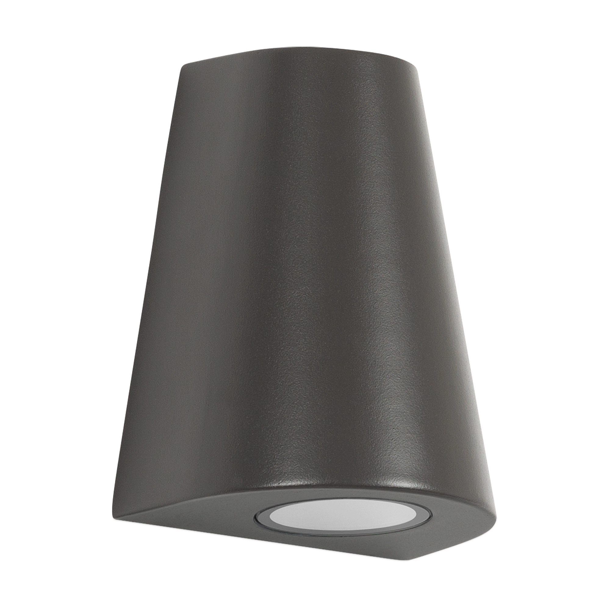 Cone Wandleuchte Anthrazit mit Lichtsensor LED