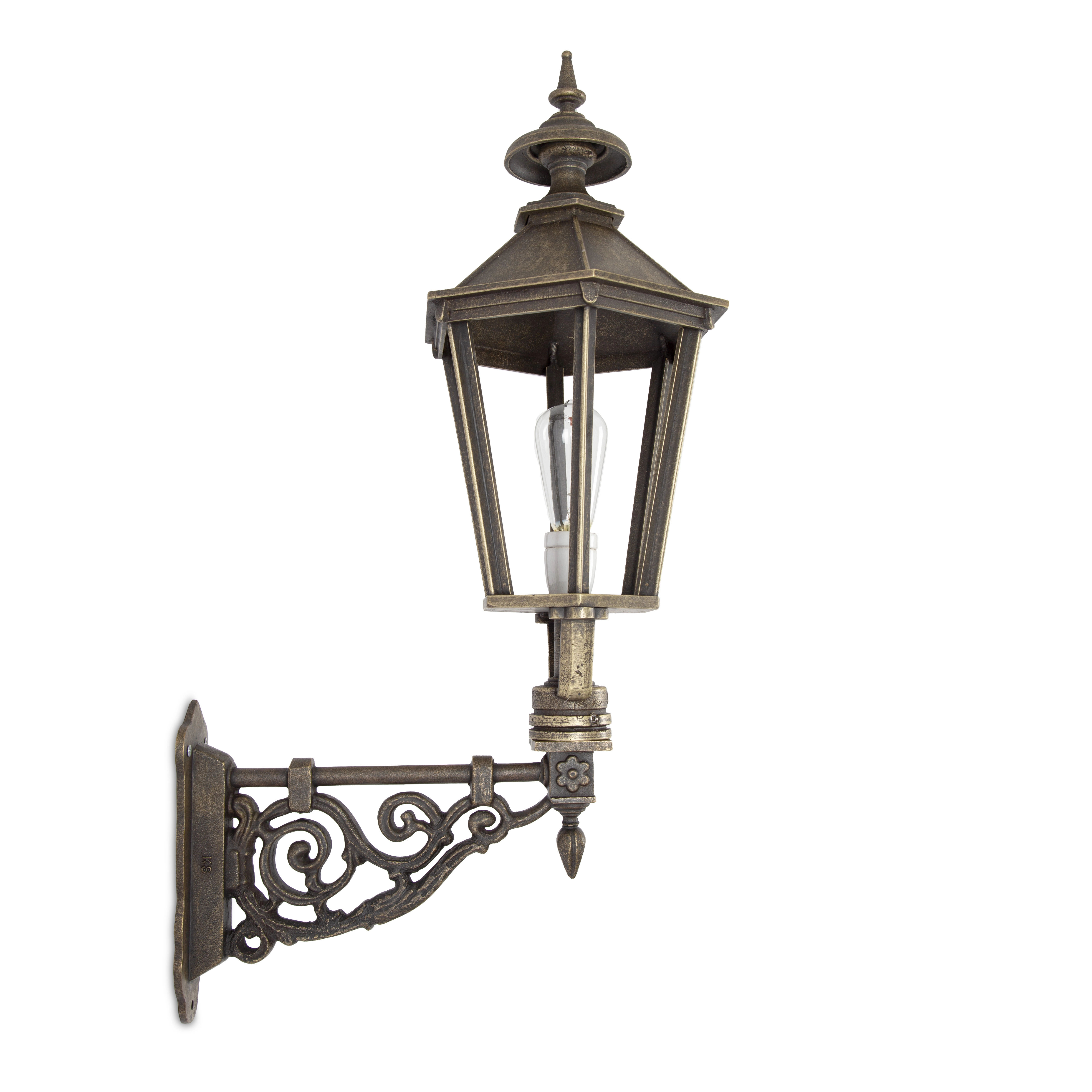 Brenz Wandleuchte Bronze
