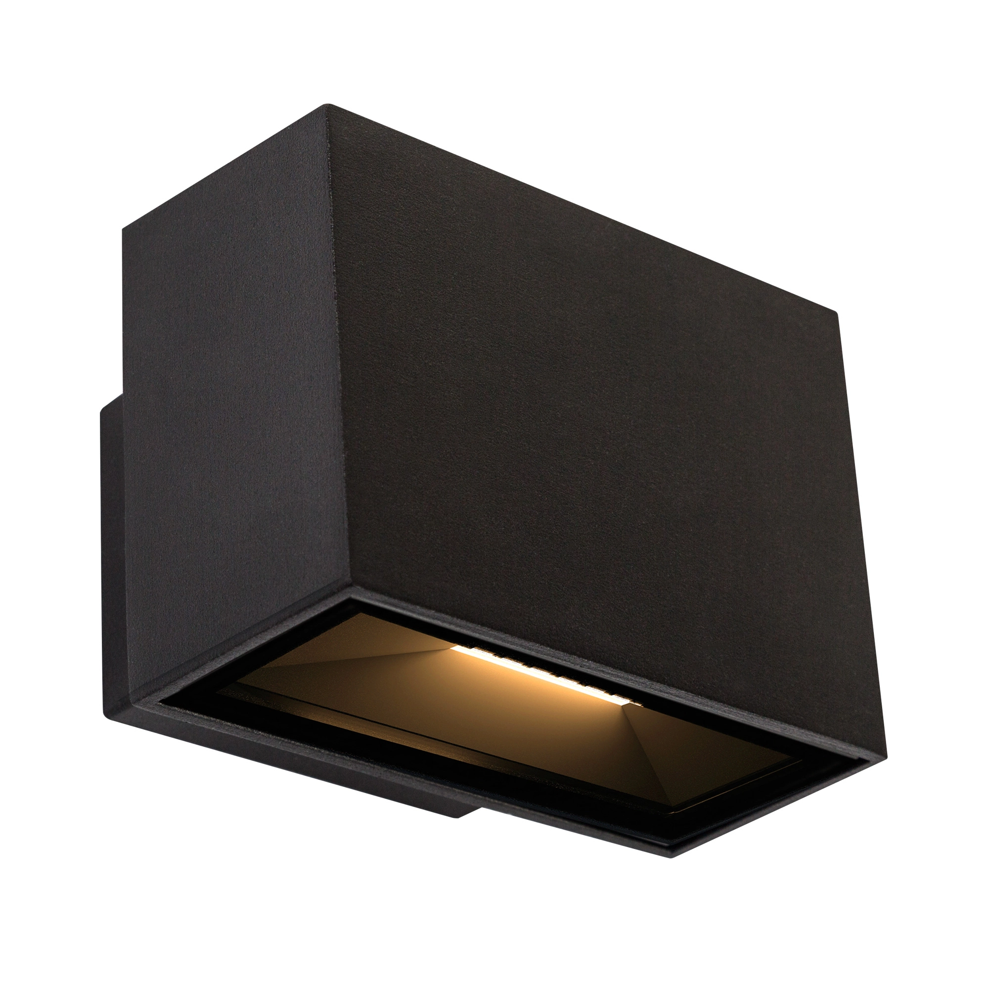 Segment Up&Down Wandleuchte Schwarz Klein