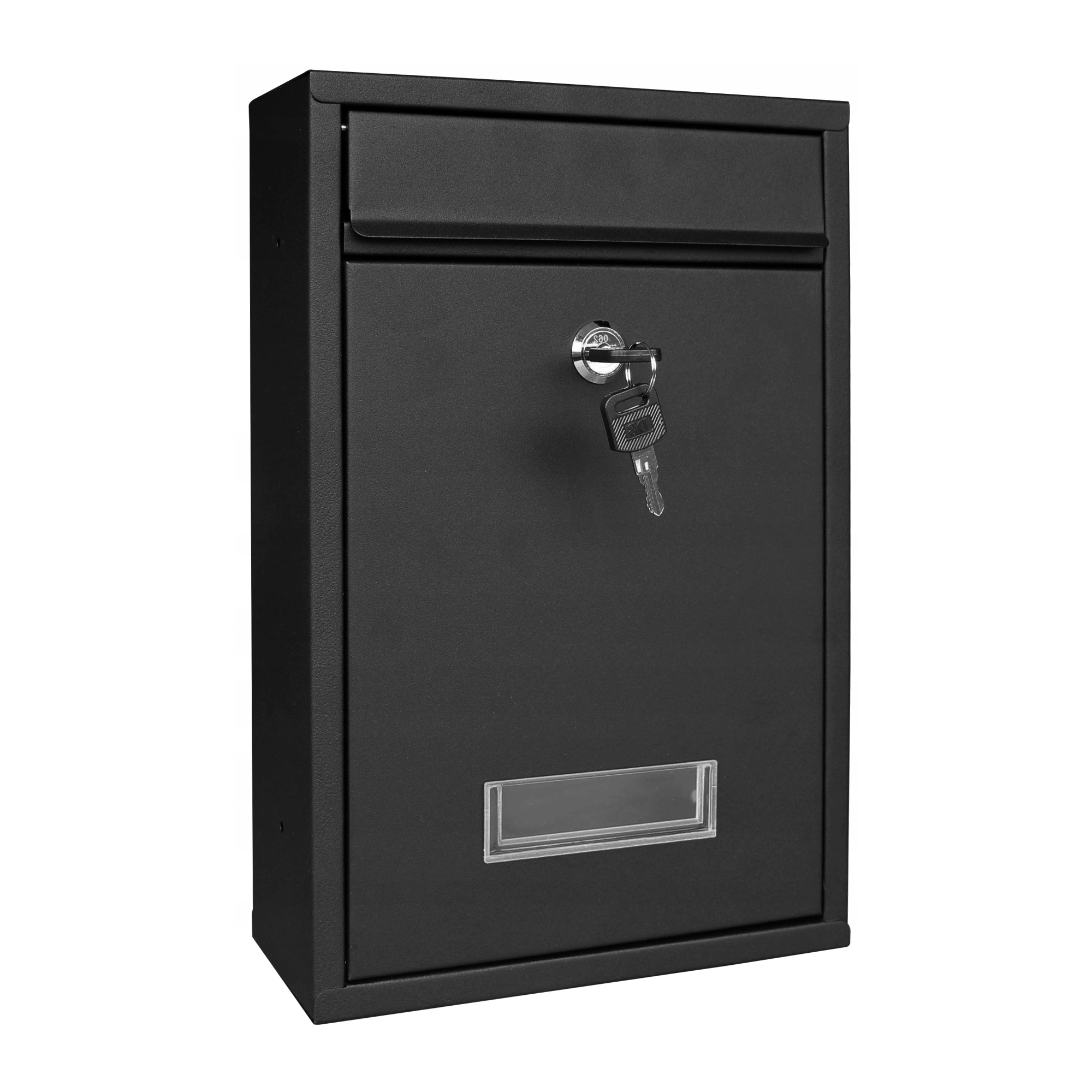 Wandbriefkasten PB1 Klein Mattschwarz