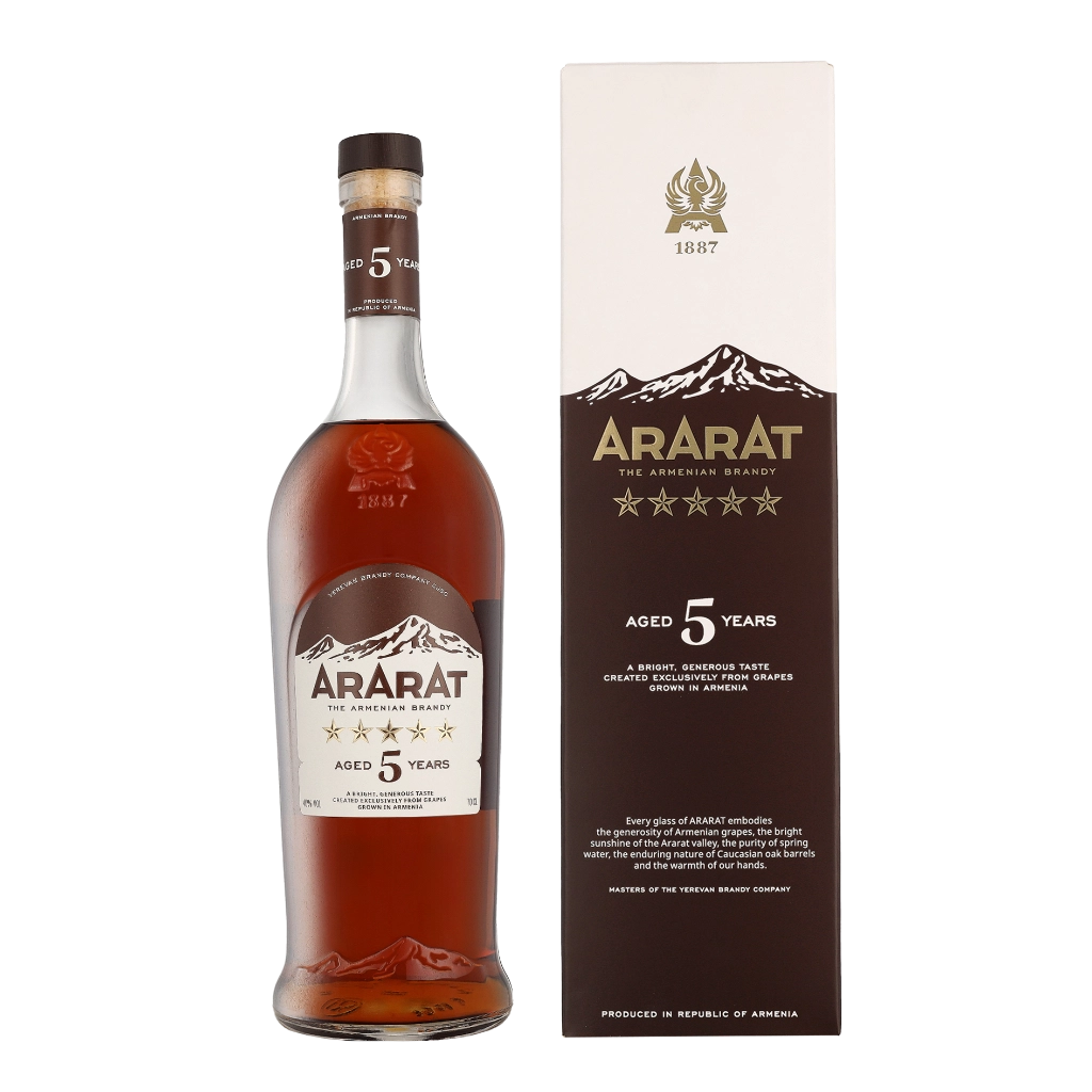 Ararat 5 Years 70cl Brandy Geschenkverpackung