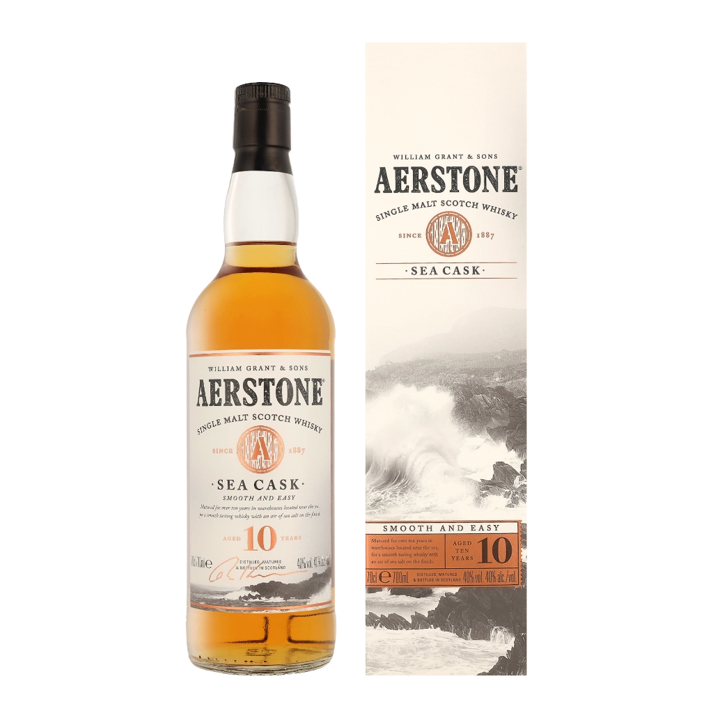 Aerstone 10 Years Sea Cask 70cl Whisky Geschenkverpackung