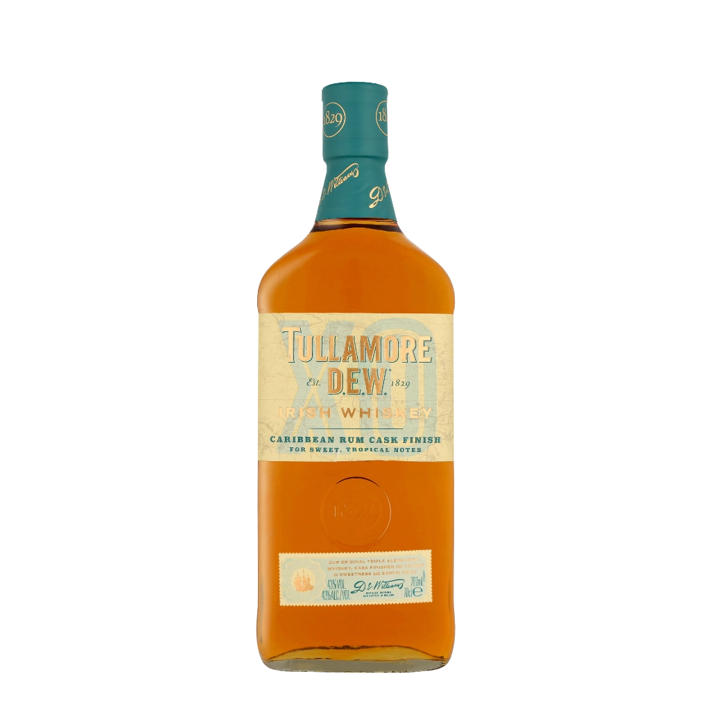 Tullamore Dew XO Caribbean Rum Cask 70cl Whisky Geschenkverpackung