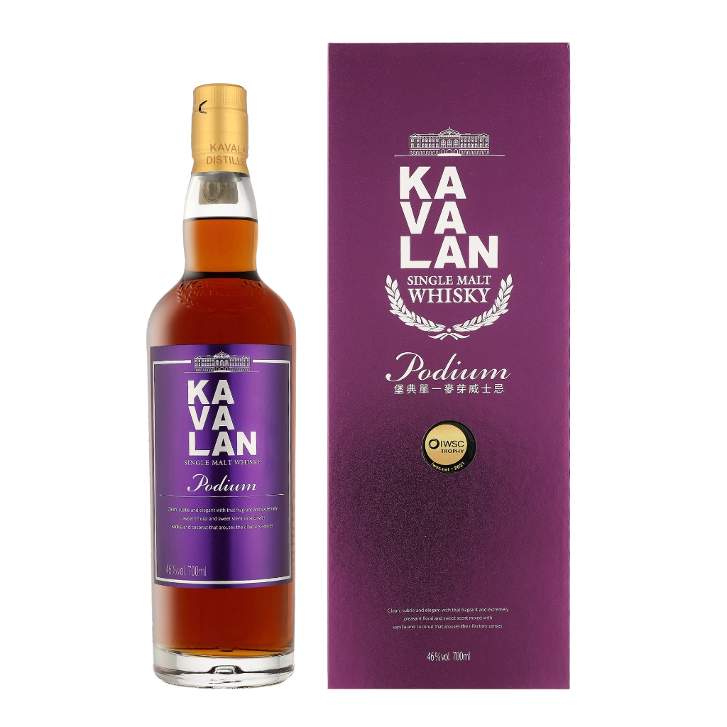 Kavalan Podium 70cl Whisky Geschenkverpackung