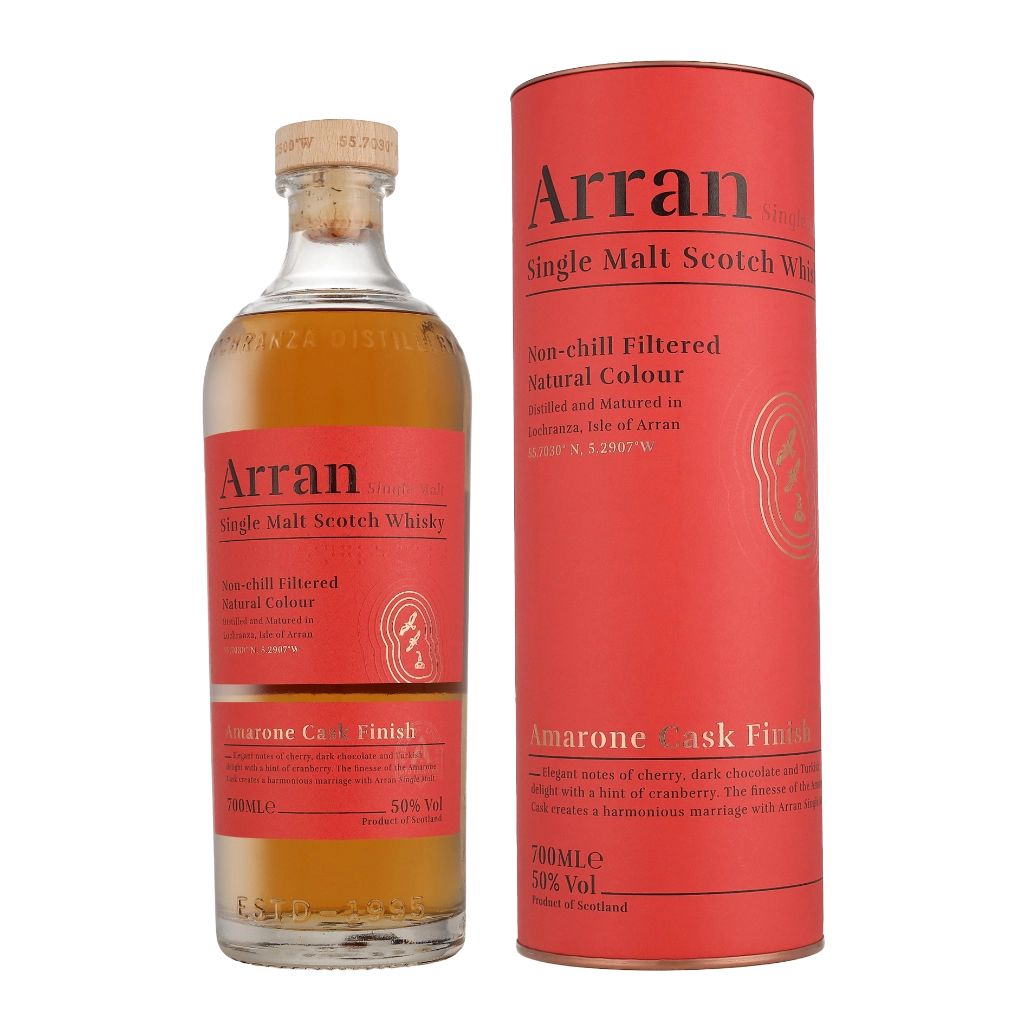 Arran Amarone Cask Finish 70cl Whisky Geschenkverpackung