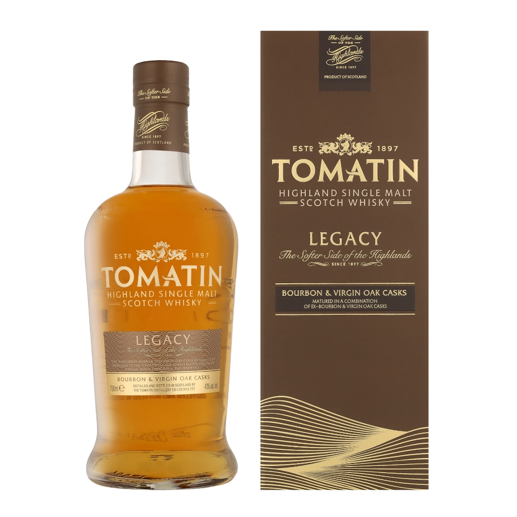 Tomatin Legacy 70cl Whisky Geschenkverpackung