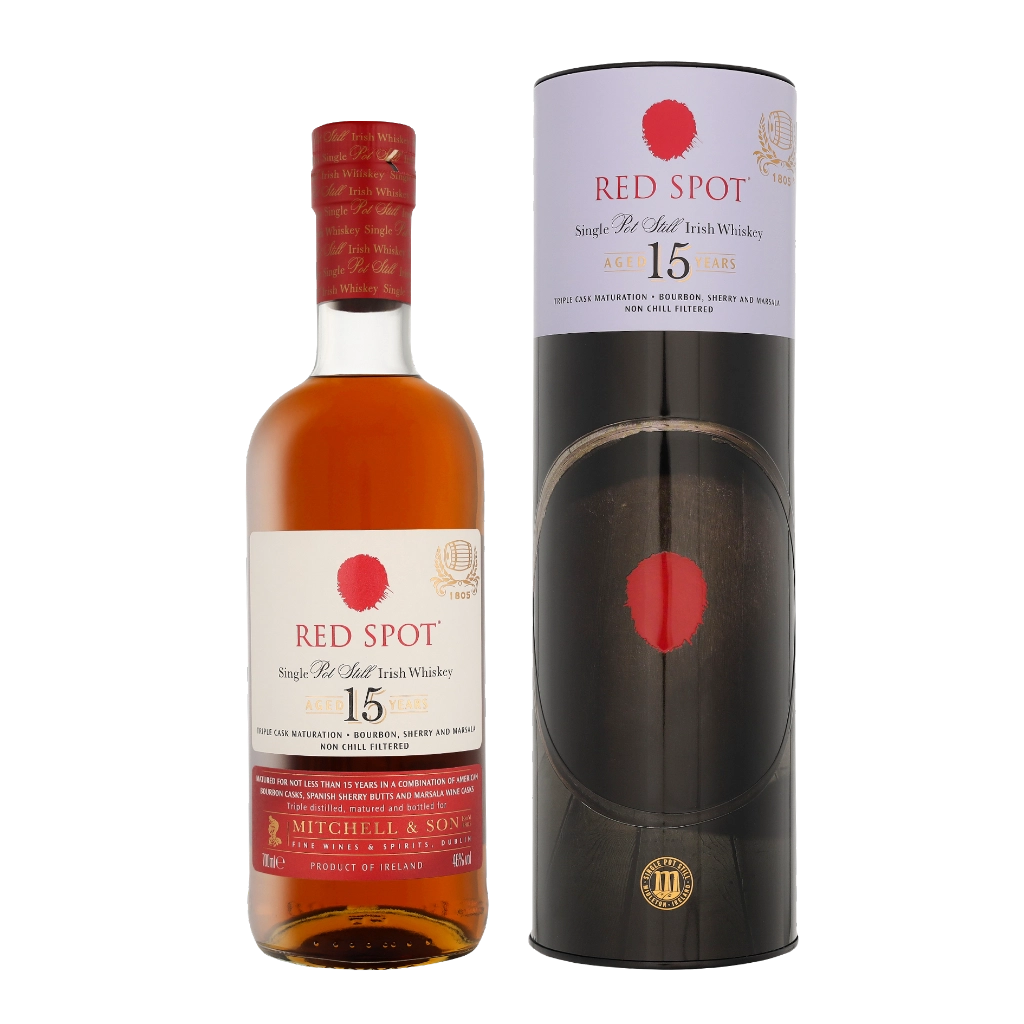 Red Spot 15 Years 70cl Whisky Geschenkverpackung