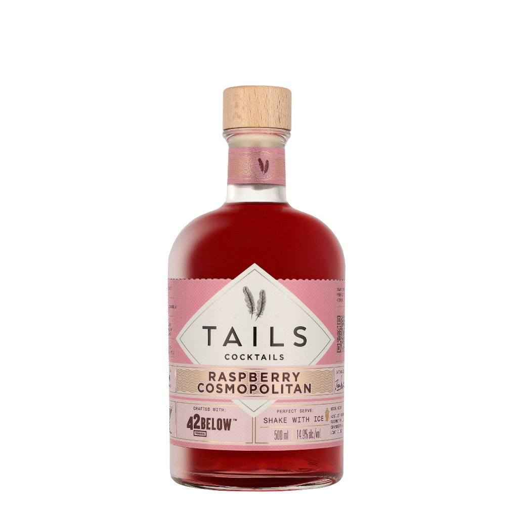 Tails Raspberrry Cosmopolitan 50cl Premix / Trinkfertig