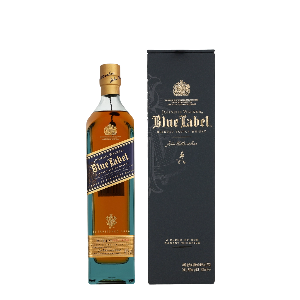 Johnnie Walker Blue Label 20cl Whisky Geschenkverpackung