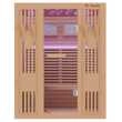 Dewello Finnische Traditionelle Sauna MINTO 150cm x 130cm