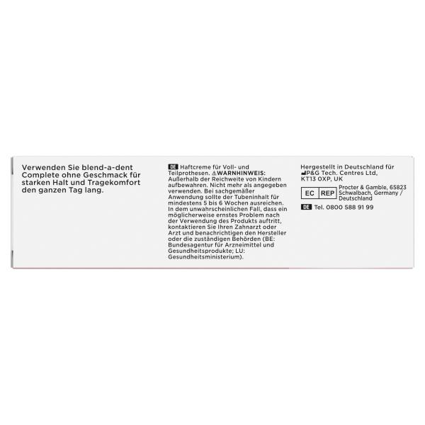 Blend-A-Dent Haftcreme Complete Geschmacksneutral 47G
