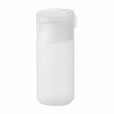 Flasche aus PET mit Klappverschluss, matt, 30 ml