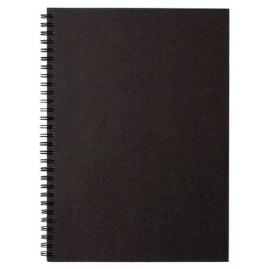 Notizbuch mit Doppelringbindung aus Recyclingpapier, B5