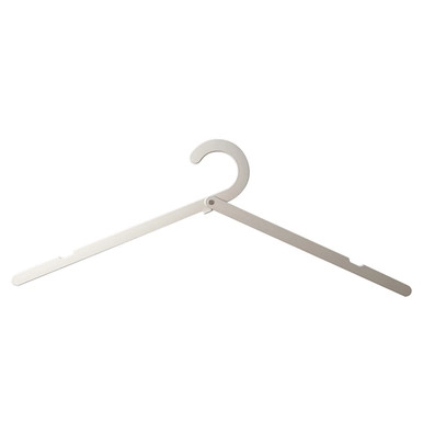 Reisekleiderbügel, faltbar, Aluminium