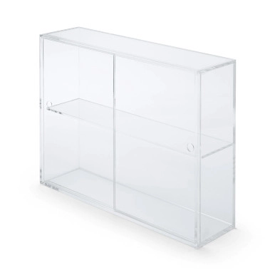 Acryl‐Displaykasten mit Schiebetüren S