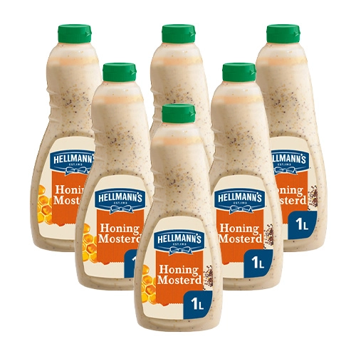 Hellmann&apos;s - Dressing Honig-Senf - 6x 1ltr