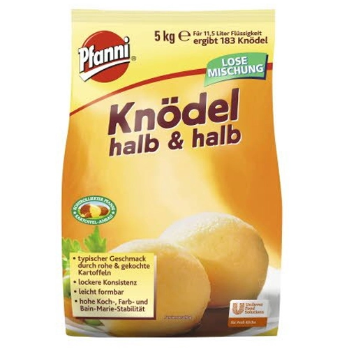 Pfanni - Knödel Halb & Halb - 5kg