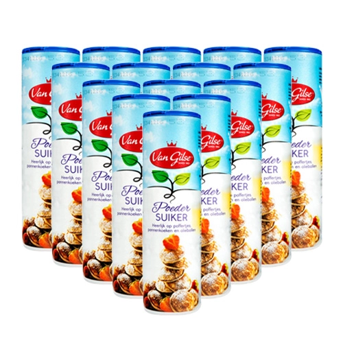 Van Gilse - Puderzucker - 15x 250g