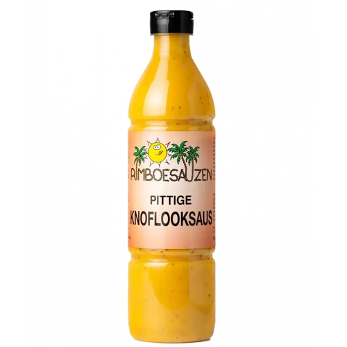 Rimboesauzen - Würzige Knoblauch Sauce - 500ml