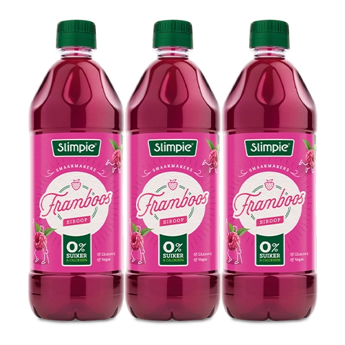 Slimpie - Himbeere Limonaden-Sirup - 3x 650ml