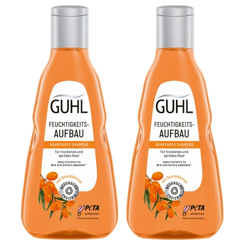Guhl - Feuchtigkeitsaufbau Shampoo - 2x 250ml