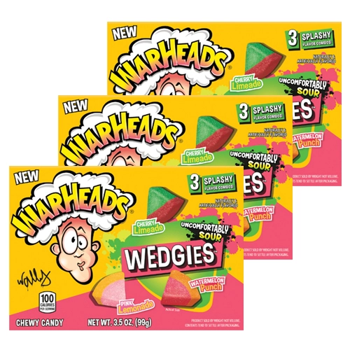 Warheads - Wedgies Theater Box - 3er