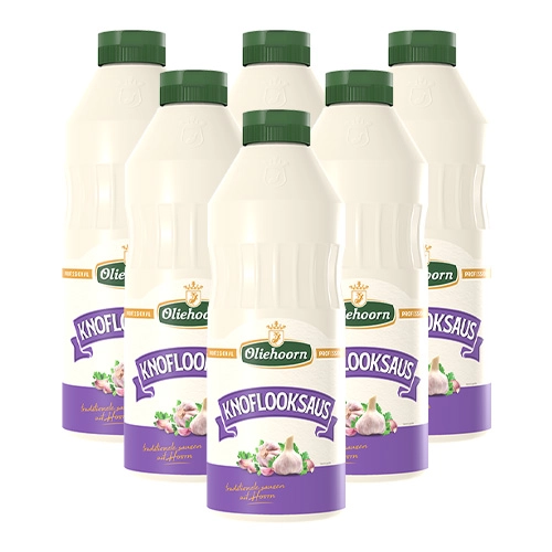 Oliehoorn - Knoblauchsauce - 6x 900ml