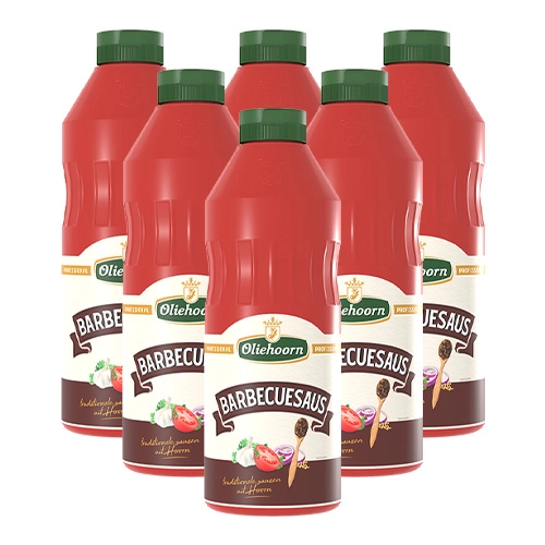 Oliehoorn - Barbecue Sauce - 6x 900ml