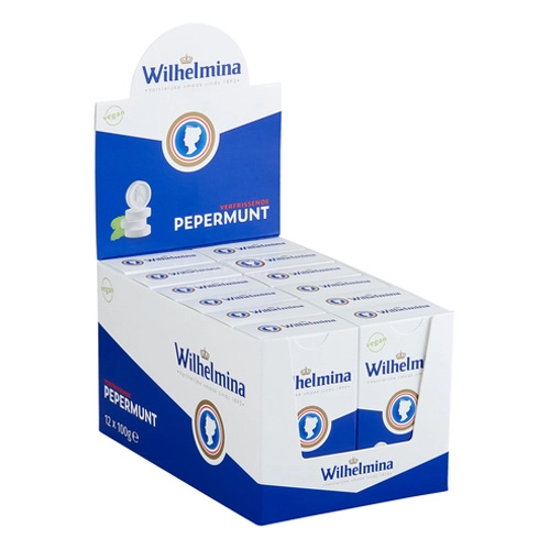 Fortuin - Wilhelmina Pfefferminze Vegan - 12x 100g
