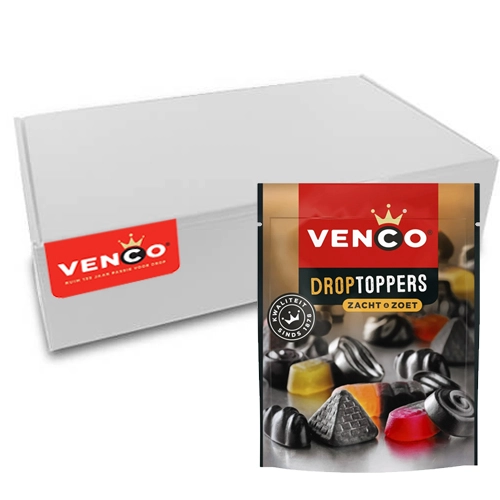 Venco - Droptoppers Weich & Süß - 10x 215g