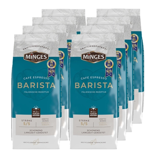 Minges - Espresso Barista Bohnen - 8x 1kg