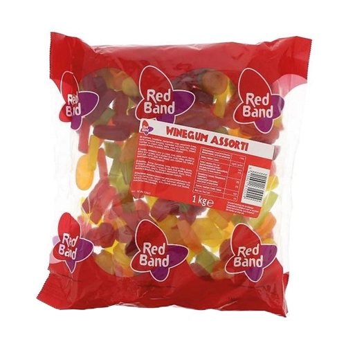 Red Band - Fruchtgummi Assortie - 1kg