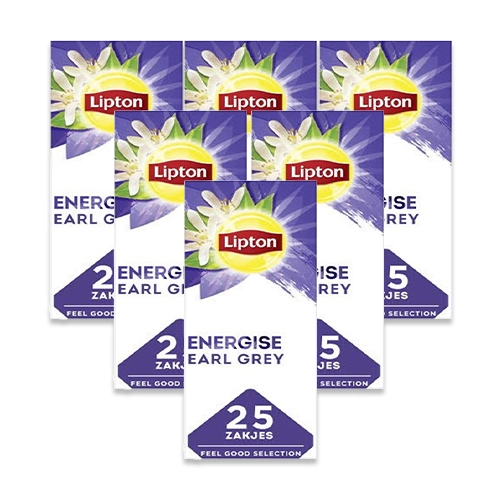 Lipton - Feel Good Selection Earl Grey Tee - 6x 25 Teebeutel