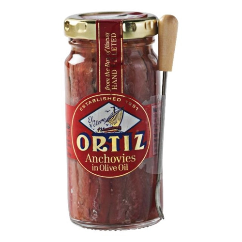Ortiz - Sardellen Filets (Anchois) in Olivenöl - 95g