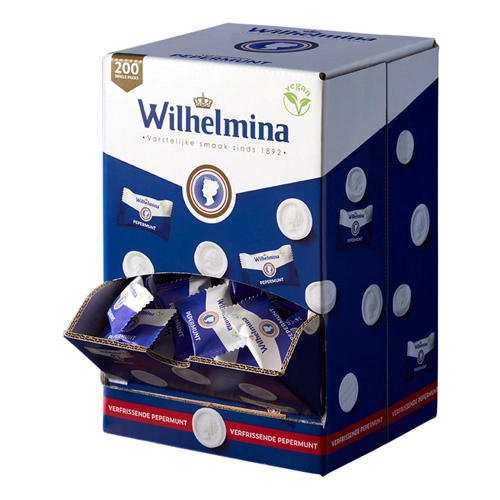 Fortuin - Wilhelmina Pfefferminze Vegan - 200 Einzelpackungen