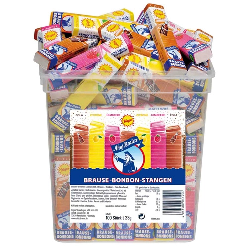 Ahoj Brause - Brause-Bonbons Stangen - 100er