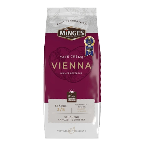 Minges - Café Crème Vienna Bohnen - 1kg