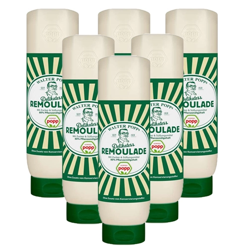 Popp - Delikatess Remoulade - 6x 650ml
