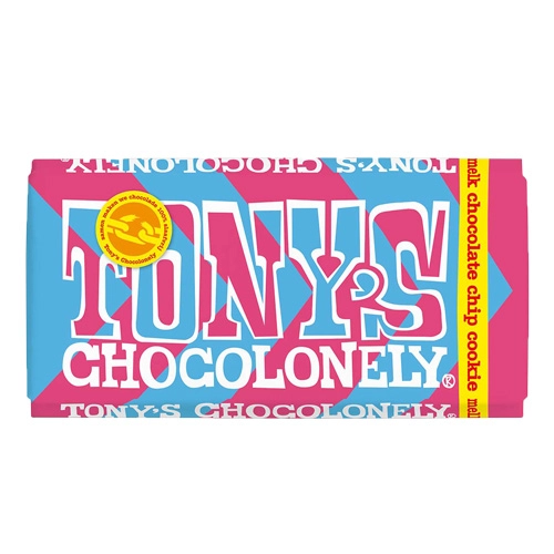 Tony&apos;s Chocolonely - Vollmilchschokolade Chip Cookie - 180g