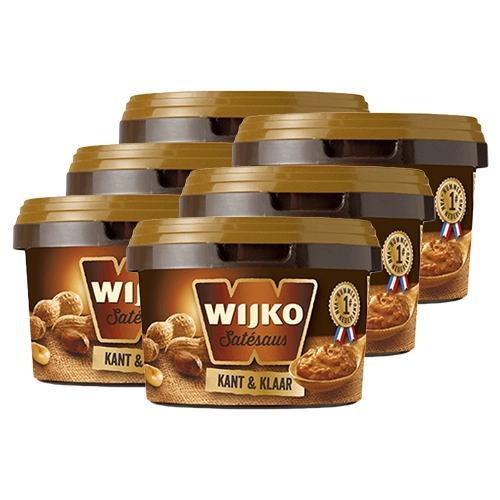 Wijko - Erdnusssauce (Servierfertig) - 6x 520g
