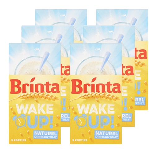 Brinta - Wake up! Natural Frühstück Getränk - 6x (5x 23g)