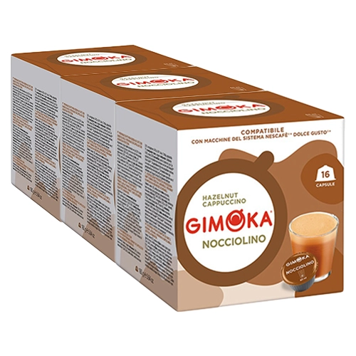 Gimoka - Nocciolino - 3x 16 Kapseln