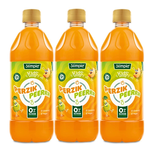 Slimpie - Pfirsich Birne Kids Limonaden-Sirup - 3x 580ml