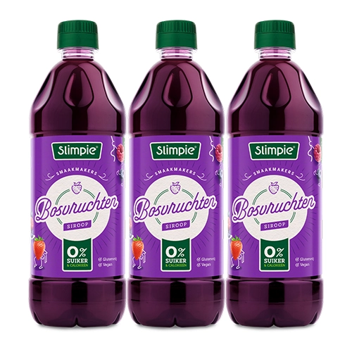 Slimpie - Waldfrüchte Limonaden-Sirup - 3x 650ml