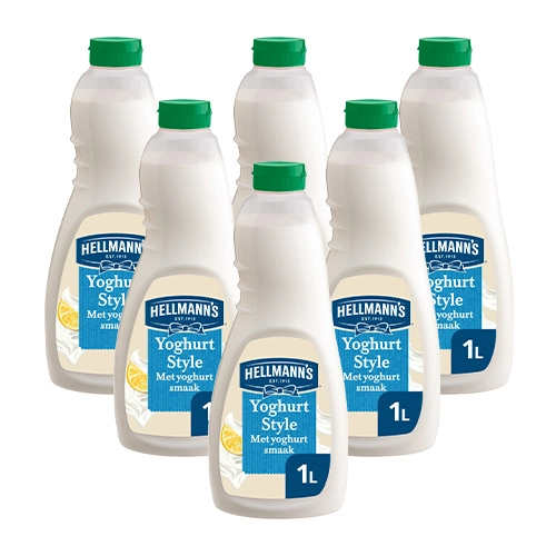 Hellmann&apos;s - Dressing Yoghurt Style - 6x 1ltr