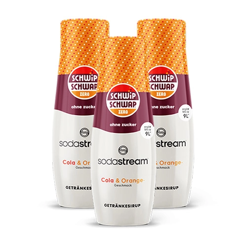 SodaStream - Schwip Schwap Zero Sirup - 3x 440ml