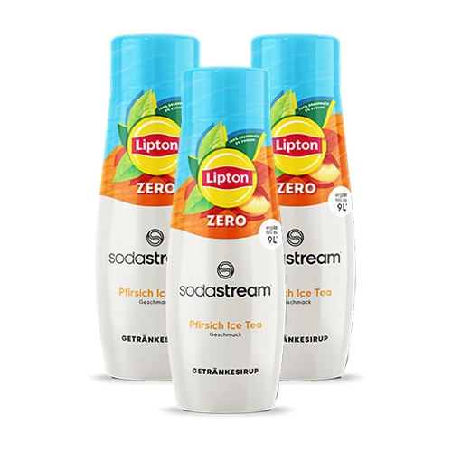 SodaStream - Lipton Ice Tea Pfirsich Zero - 3x 440ml